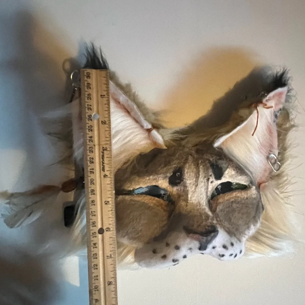 Handmade cat mask